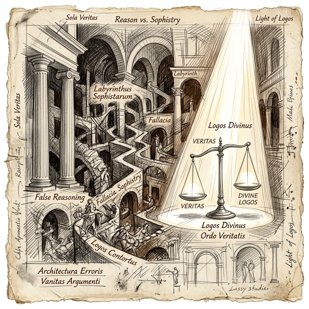 The Architecture of Deception and the Sins of Reason: A Treatise on Classical Logic, Neurobiology and Pontifical Dialectics Facing the Fallacies of the Modern World (Part I of VI)