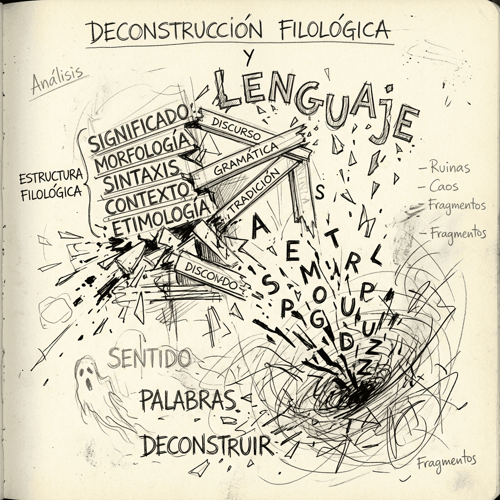 Philological deconstruction and semantic monopoly: silencing through language